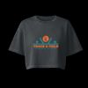 Women's Garment-Dyed Cropped Tee Thumbnail