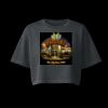 Women's Garment-Dyed Cropped Tee Thumbnail